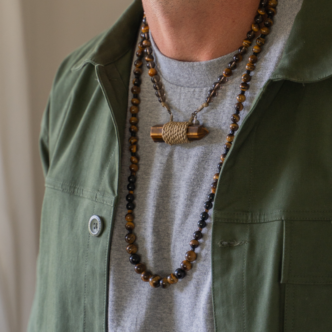 Tigers Eye Healing Bead Necklace
