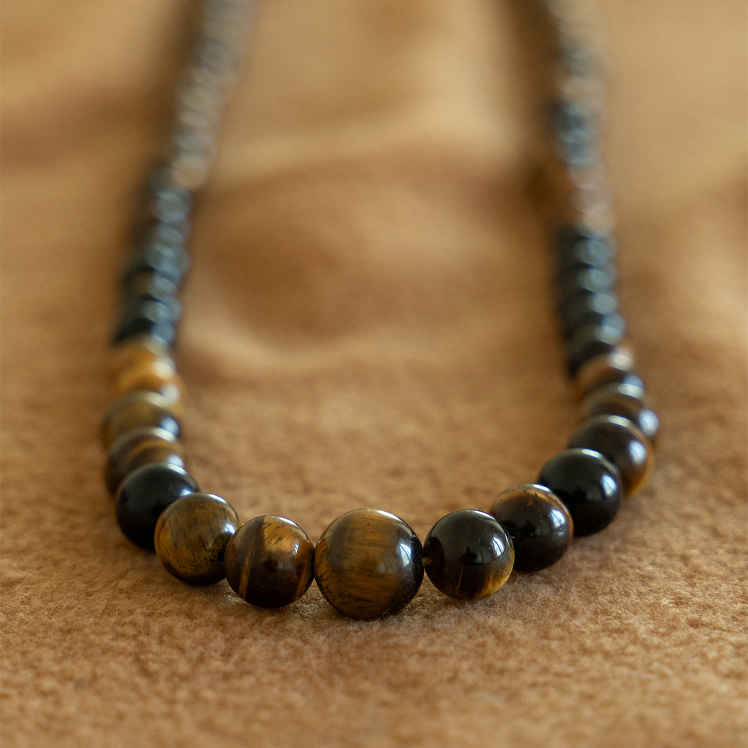 Tigers Eye Healing Bead Necklace