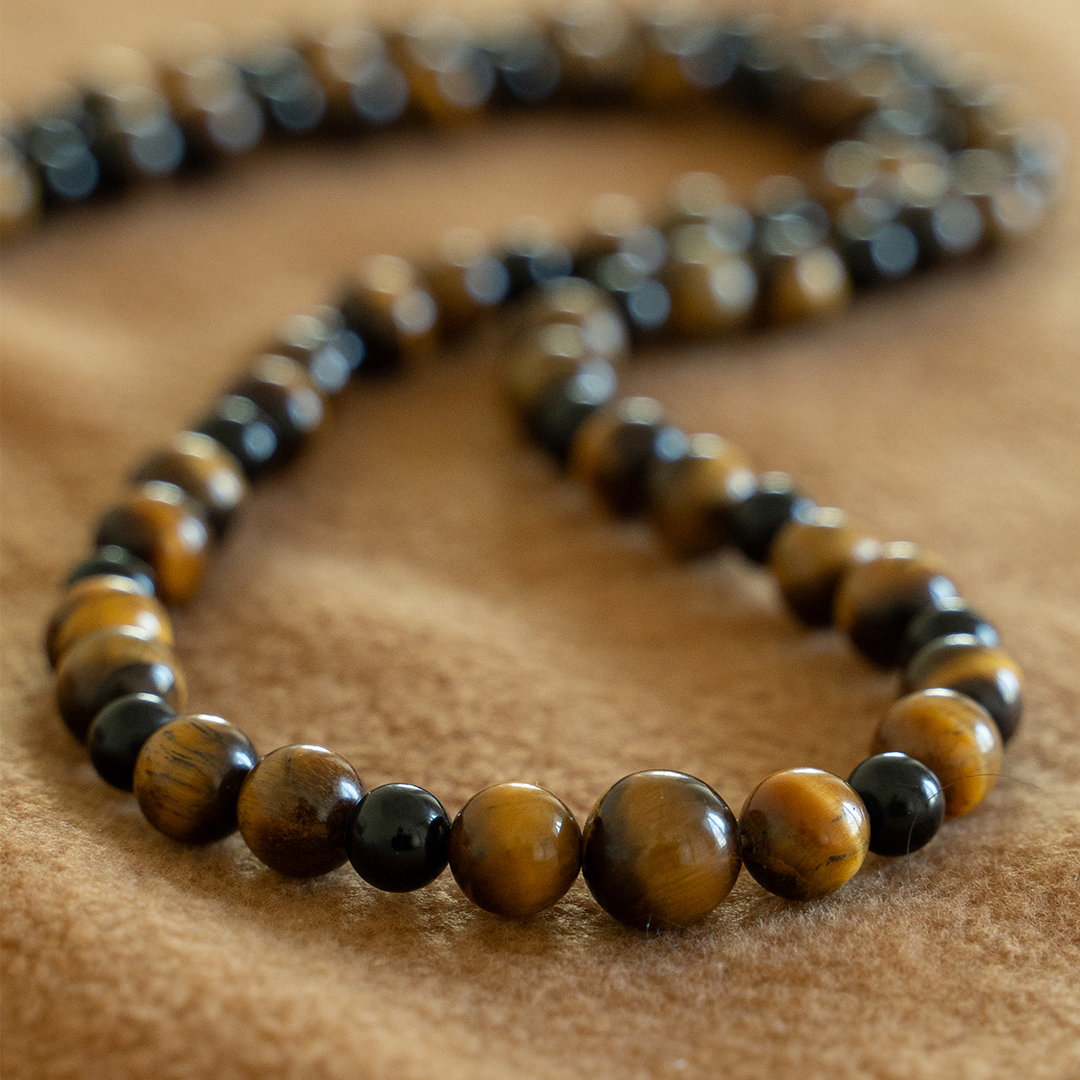 Tigers Eye Healing Bead Necklace