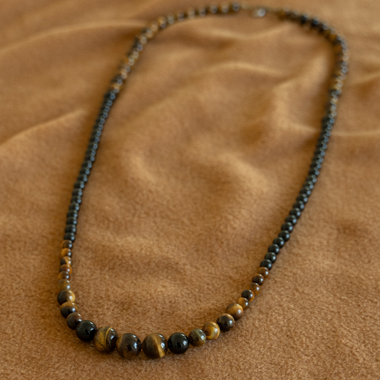 Tigers Eye Healing Bead Necklace