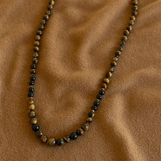 Tigers Eye Healing Bead Necklace