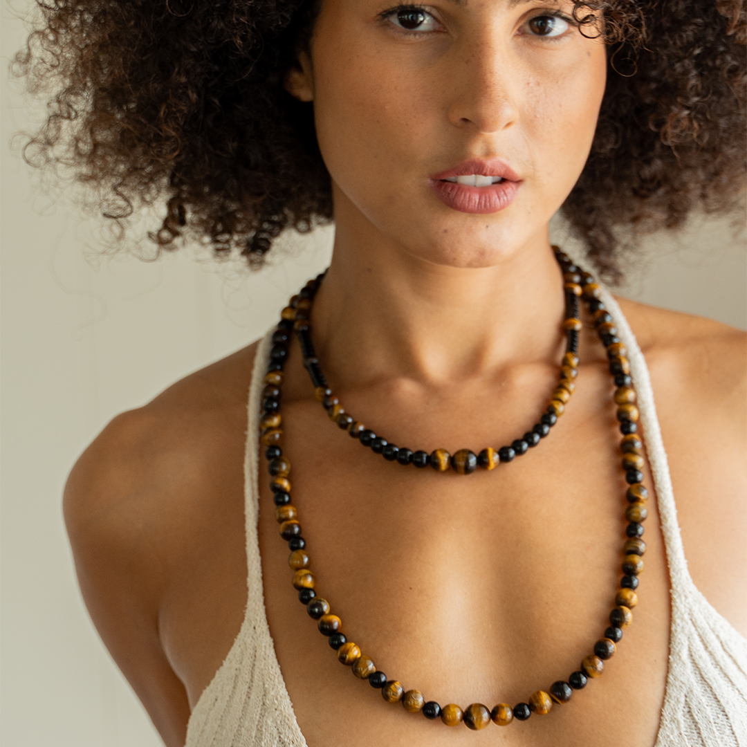 Tigers Eye Healing Bead Necklace