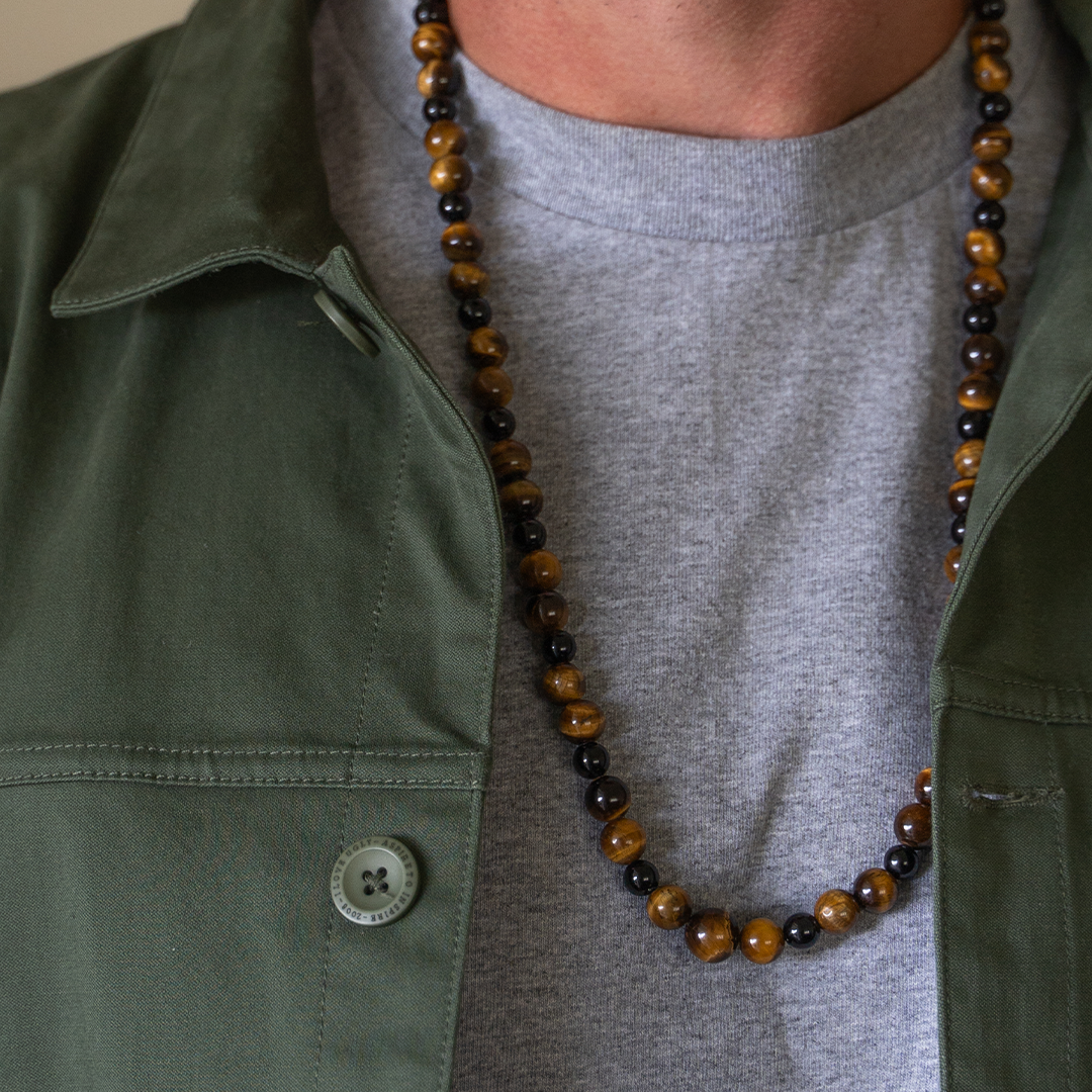Tigers Eye Healing Bead Necklace