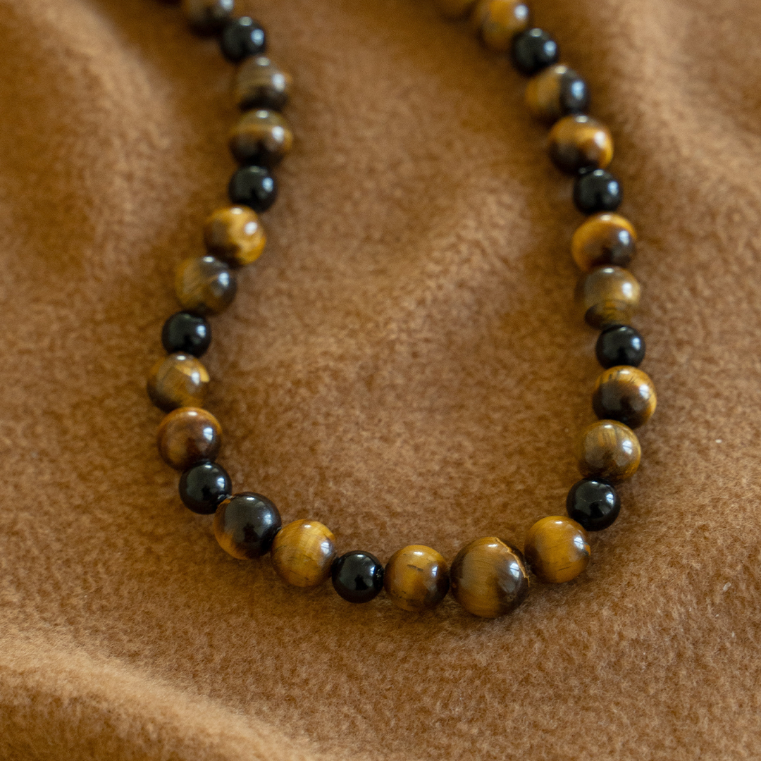 Tigers Eye Healing Bead Necklace